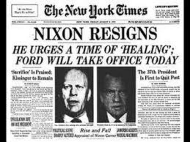 Nixon's Resignation