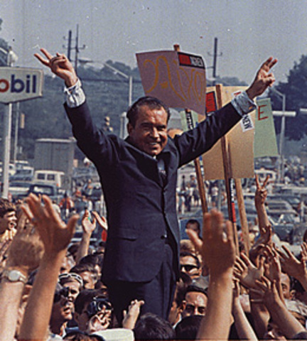Richard Nixon becomes President