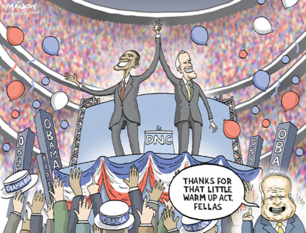 McCain/Obama campaign and race