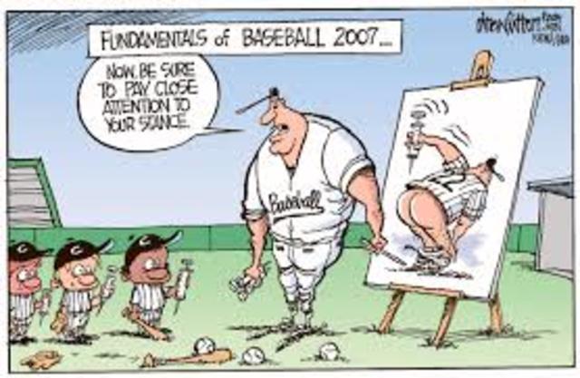 Steroids in Baseball Scandal