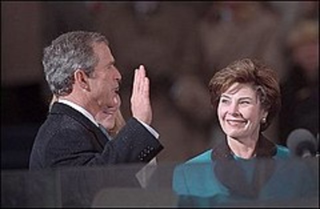 Bush Inaugurated as POTUS