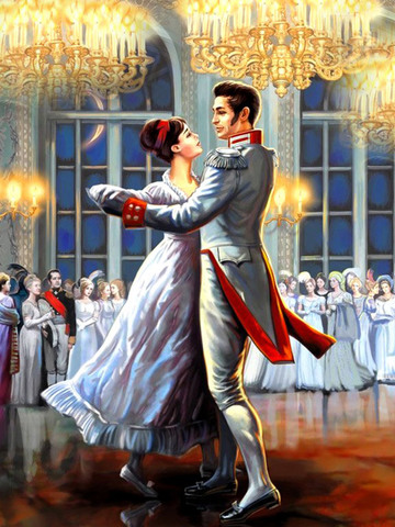 Андрей Болконский и Наташа Ростова