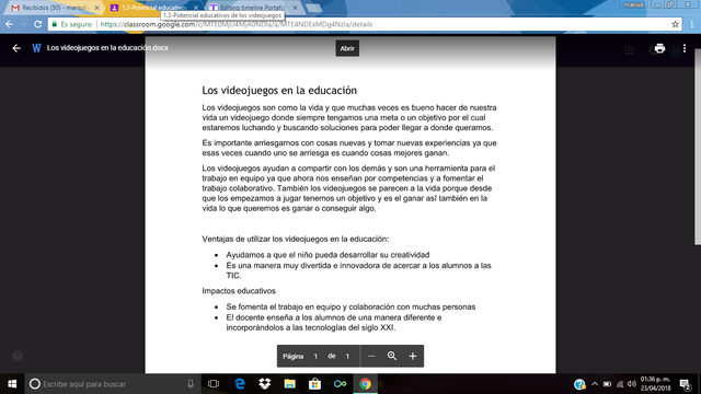 Potencial educativo de los videojuegos
