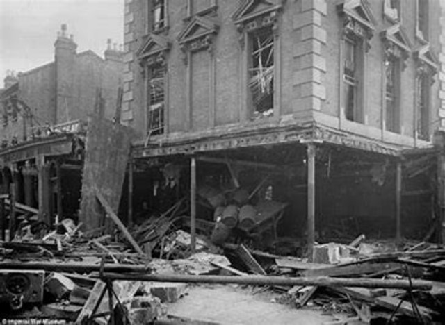 Air raids in Britain