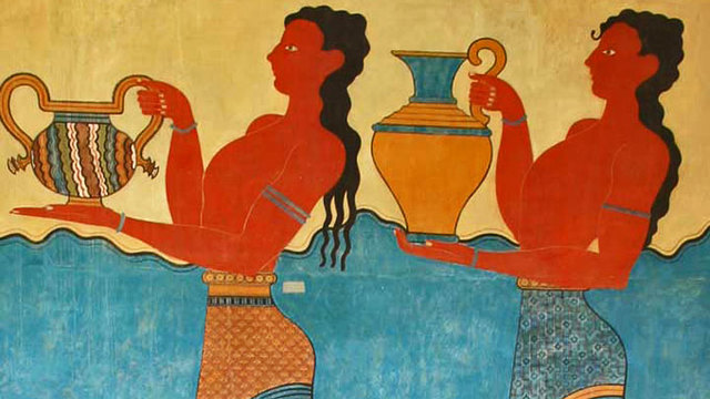 Η μινωική, όπως ονομάστηκε, εποχή χωρίζεται σε τέσσερις κύριες περιόδους που φαίνονται παρακάτω.