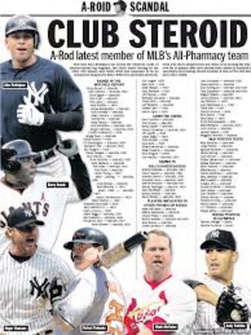 Steroids in baseball scandal