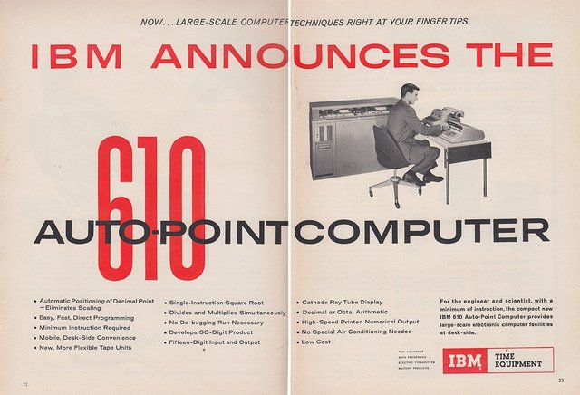 IBM 610 - The first personal computer