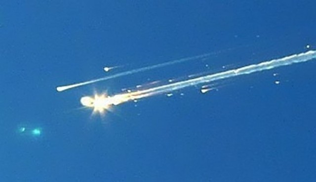 Shuttle Columbia Explosion
