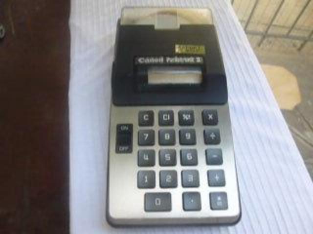 Primera calculadora.