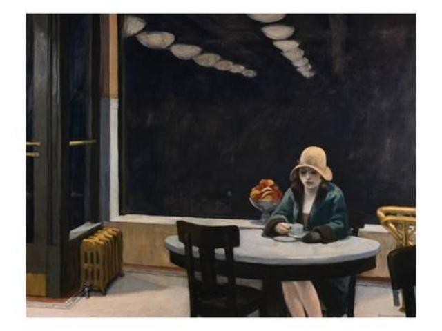 Automat, Edward Hopper