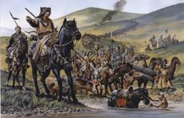 MONGOLES (Asia tribu )