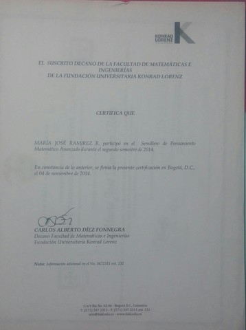 Mathematical seedling