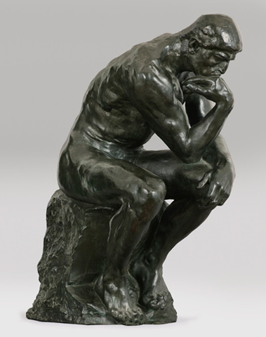 The Thinker by Auguste Rodin