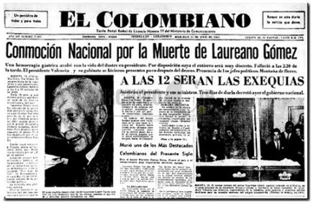 Disposición de Laureano Gómez