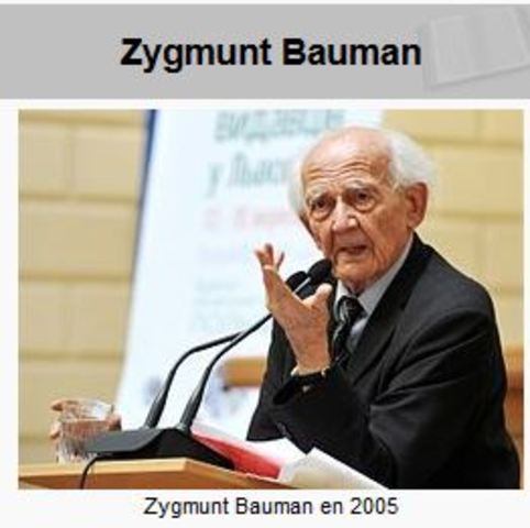 La modernidad Líquida