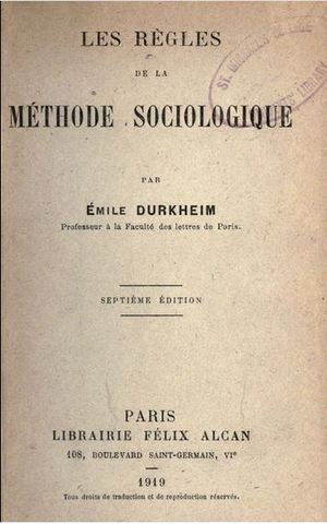 La sociología académica formal