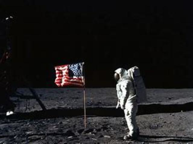 Apollo 11 landed on the  moon