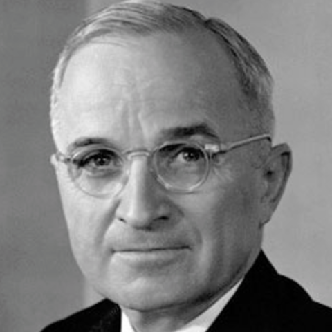Harry S. Truman becomes President