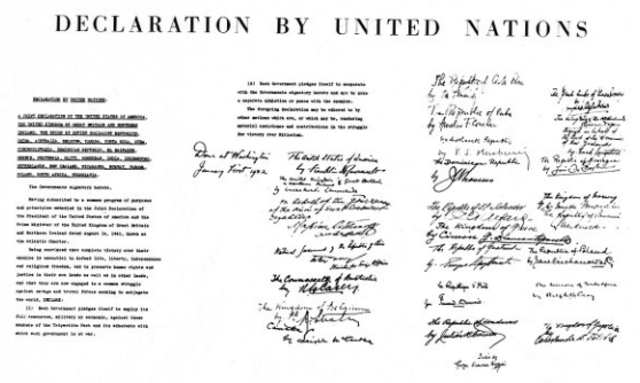 Charter for UN