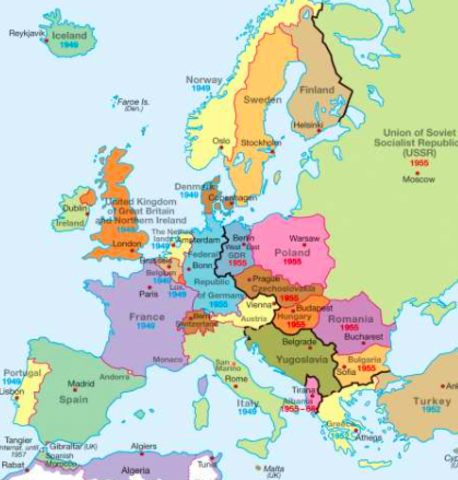 The World Map Changes