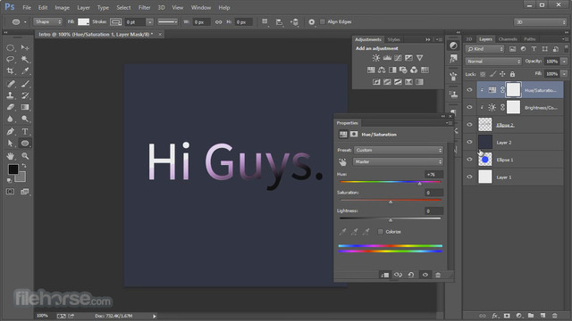 Versión Photoshop CC 2014 (junio de 2014)