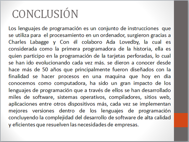 CONCLUSIÓN