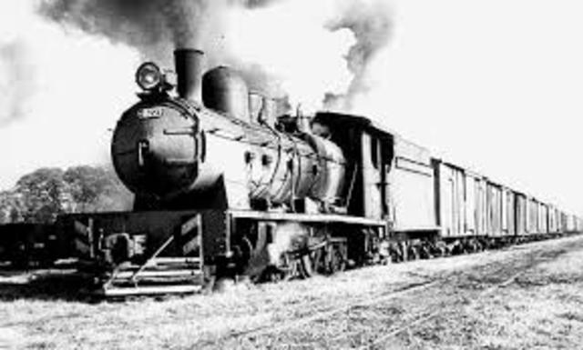 Inglaterra por primera vez cuenta con una línea ferroviaria.