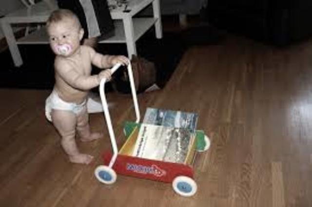 Tog min första steg