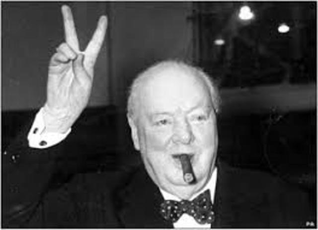 Winston Churchill becomes prime minister of Britain