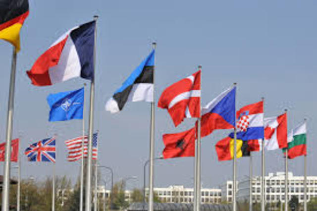 NATO admits countries from the former USSR
