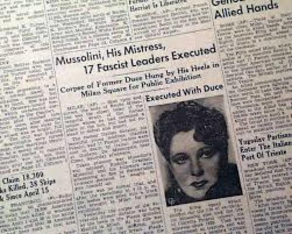 Mussolini assassination