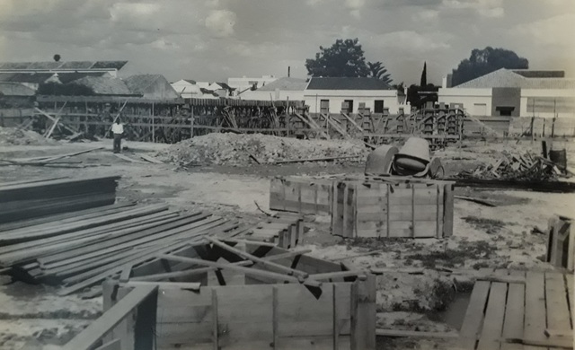 Campo de obras do Hospital