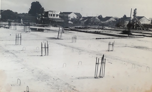 Andamento das obras do Hospital