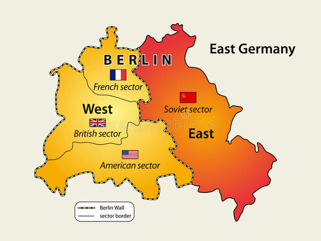 When the Berlin Wall rose