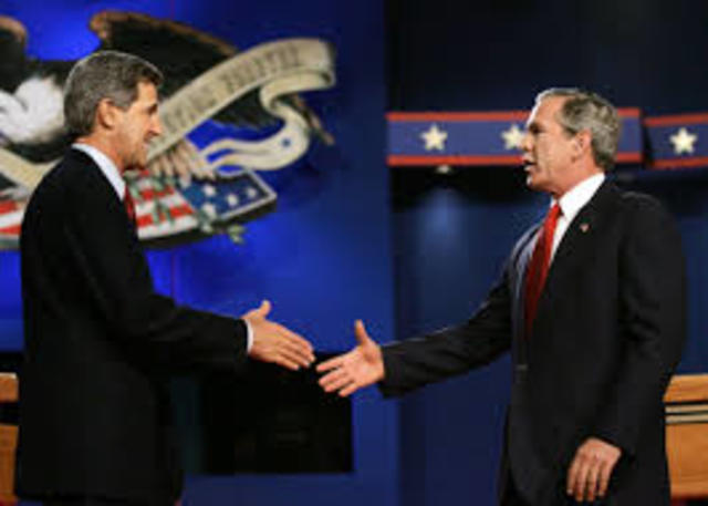 Kerry/Bush election day