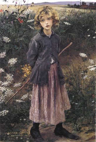 Young Girl - Jules Bastien-Lepage (1881)