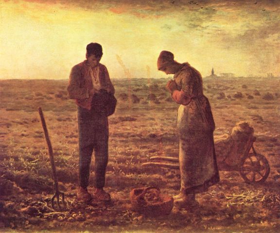 The Angelus - Jean-François Millet (1857)