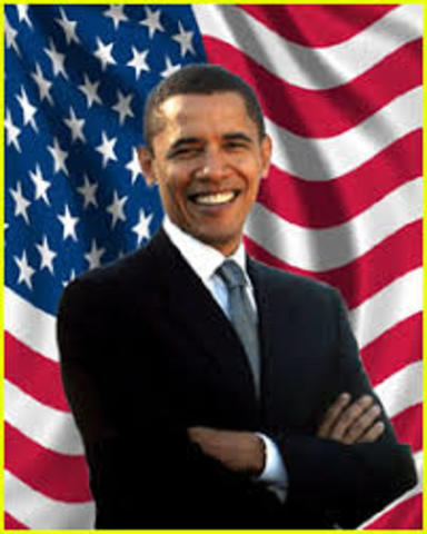 Barack Obama elected as president
