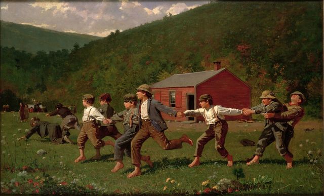 Snap the Whip - Winslow Homer (1872)