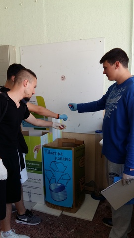 Δράση για τη συλλογή πλαστικών πωμάτων