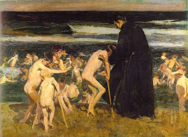 Sad Inheritance - Joaquín Sorolla (1899)
