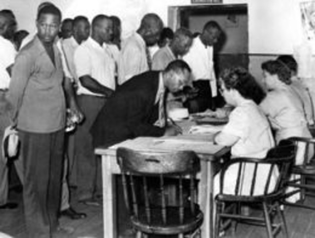 1898 - Supreme court rules that literacy tests are constitutional