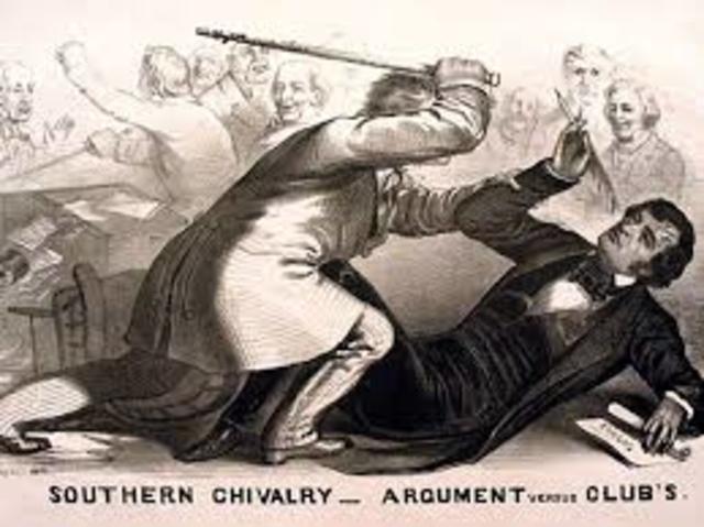 Violence in Congress (Preston Brooks vs. Charles Sumner)