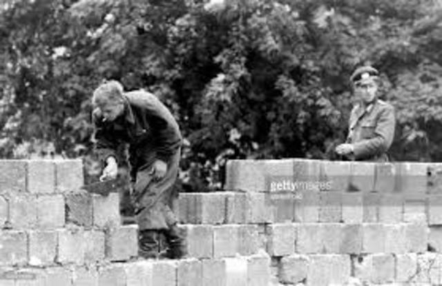 When the Berlin Wall was built