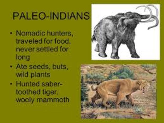 Paleo Indians Live Throughout North America