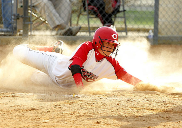 I started playing travel softball for Laurel Highland Intensity