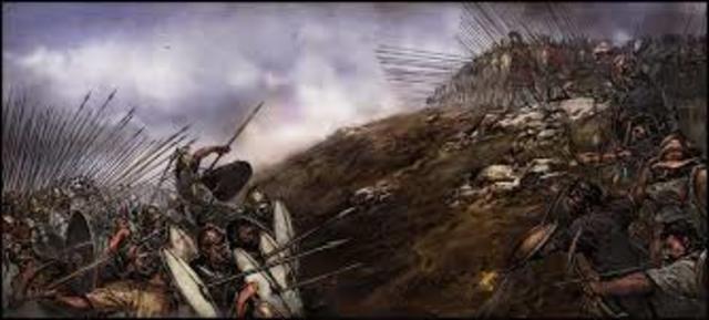 Enfrentamiento de Teodosio y Máximo.