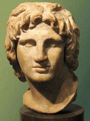 Salita al trono di Alessandro Magno