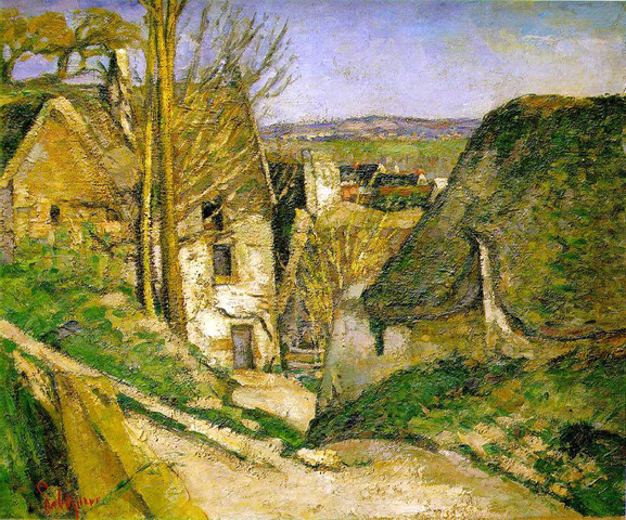 The Hanged Man's House in Auvers-sur-Oise by Cézanne