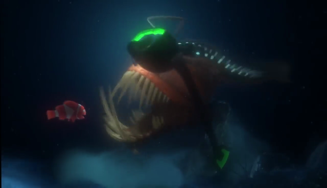 Marlin e o pez abisal